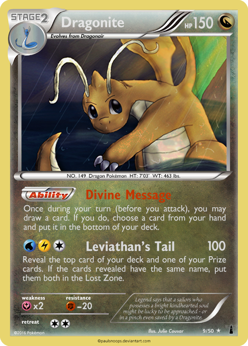 mecha dragonite pokemon card Pokmon - fit assembly Dragonite card - LM 9/50