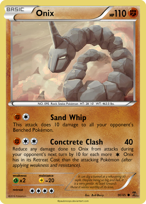 Onix card - RO 30/65 by Metoro on DeviantArt Onix card - RO 30/65 by Metoro on DeviantArt