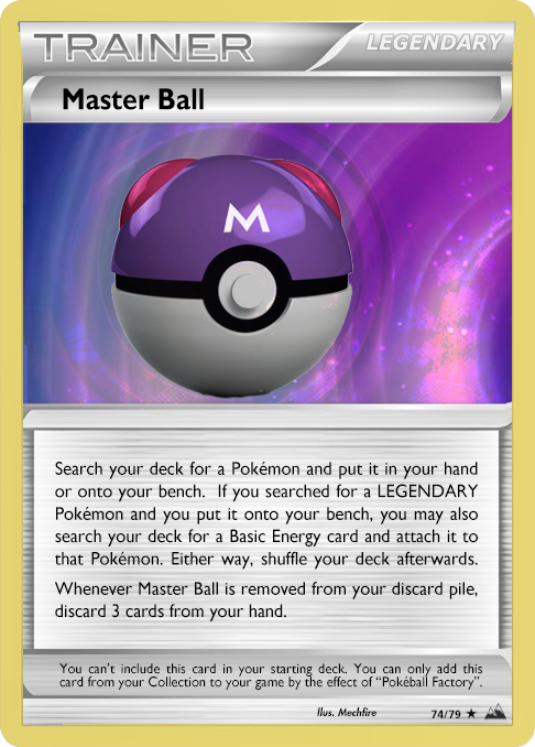 Legendary Masterball - SP 73/79 by Metoro on DeviantArt Legendary Masterball - SP 73/79 by Metoro on DeviantArt