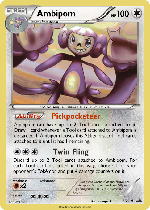 ambipom pokemon card Ambipom 138/167 NM / M - Twilight Masquerade Pokemon Card - KEIICHIRO ITO Art