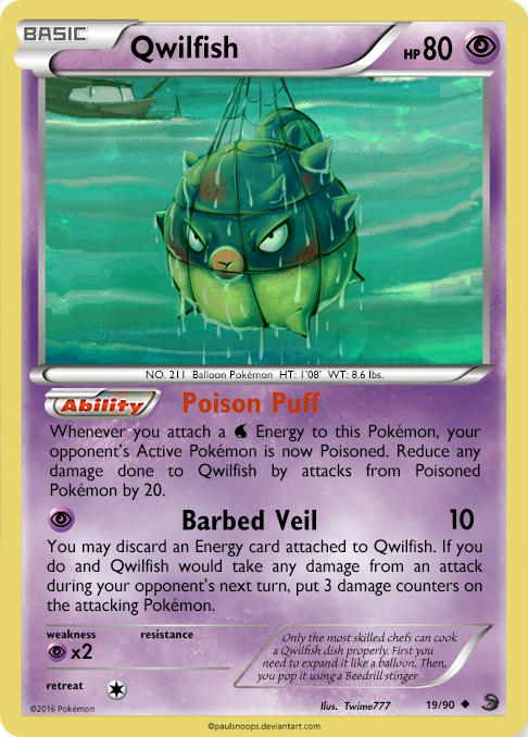 qwilfish pokemon card Qwilfish 101/198 Common Chilling Reign Pokemon Card