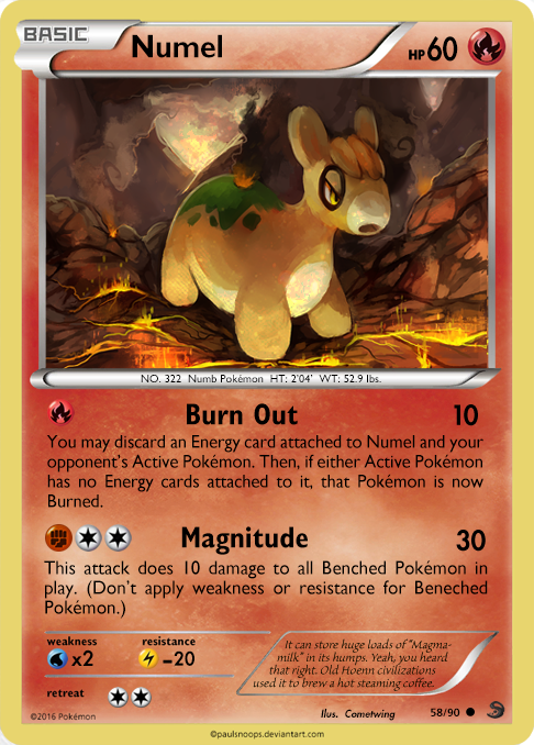 Numel card - EC 58/90 by Metoro on DeviantArt