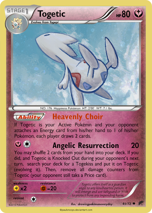 pokemon togetic card HeartGold SoulSilver Undaunted Uncommon 39/90 Super Metronome copies that attack except for its Energy cost Togetic (176) [Topps Pokemon Johto