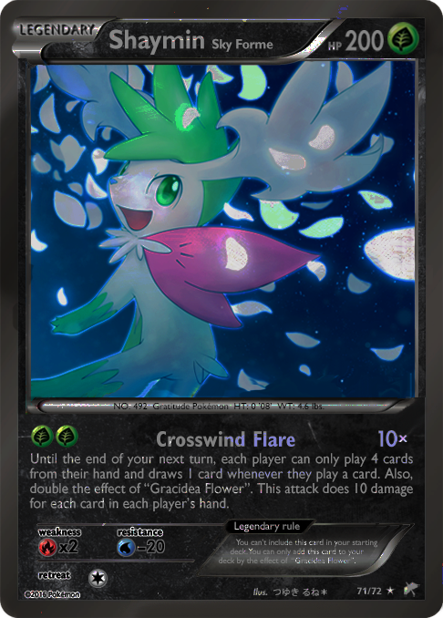 Pokemon Legends Arceus Shaymin Sky