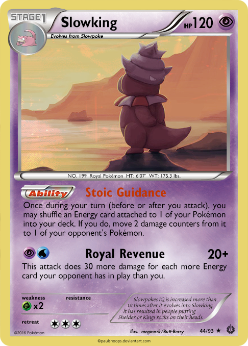 pokemon card slowking POKMON GAME S6H 045/070 R Evolves from null Type Slowking | Pokmon Cards and