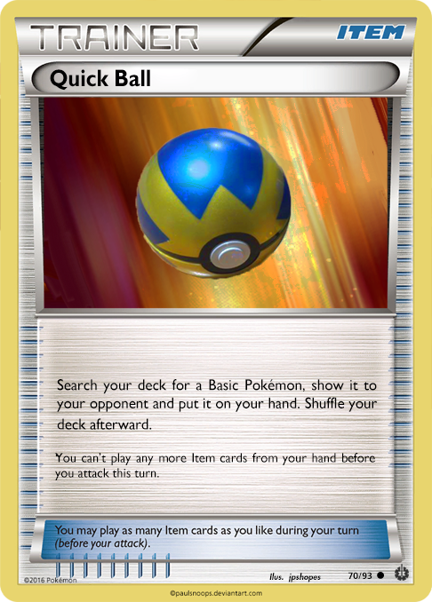 pokemon card quick ball Quick Ball TCG & Replica Bundle