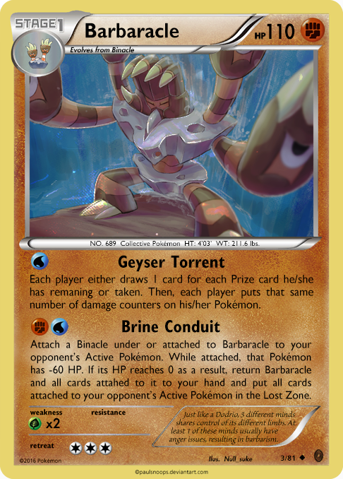 barbaracle pokemon card Barbaracle Cards | Dex