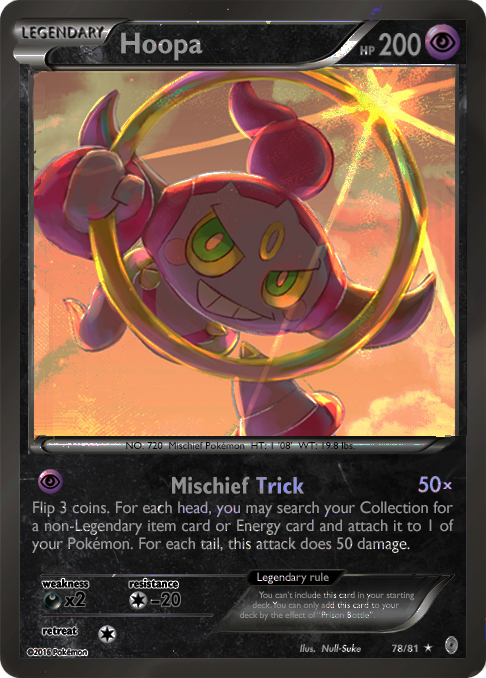 Custom Hoopa Card Legendary Hoopa card - AD 78/81 by Metoro on DeviantArt