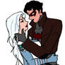 Rose Wilson and Jason Todd