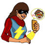 Ms Marvel message from Cyclops