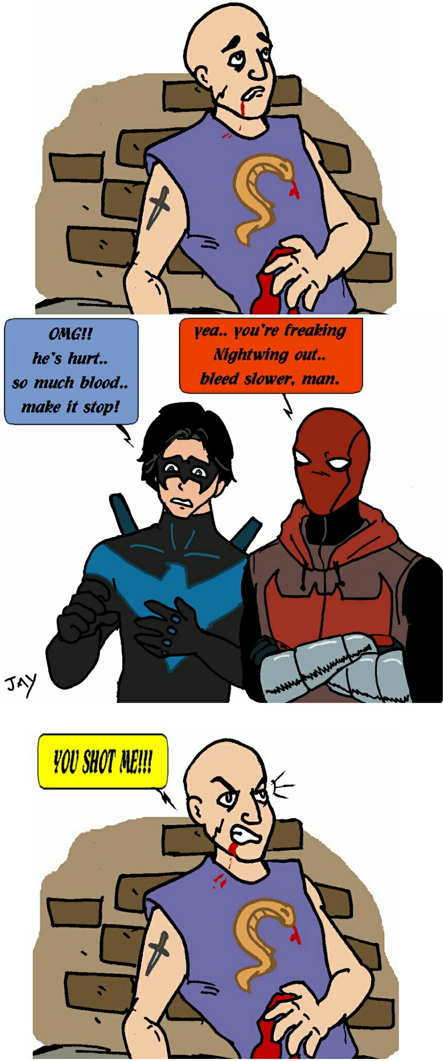 Nightwing and Red Hood