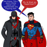Savior and Superman  by Jasontodd1fan
