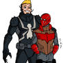 Agent Venom and The Red Hood 