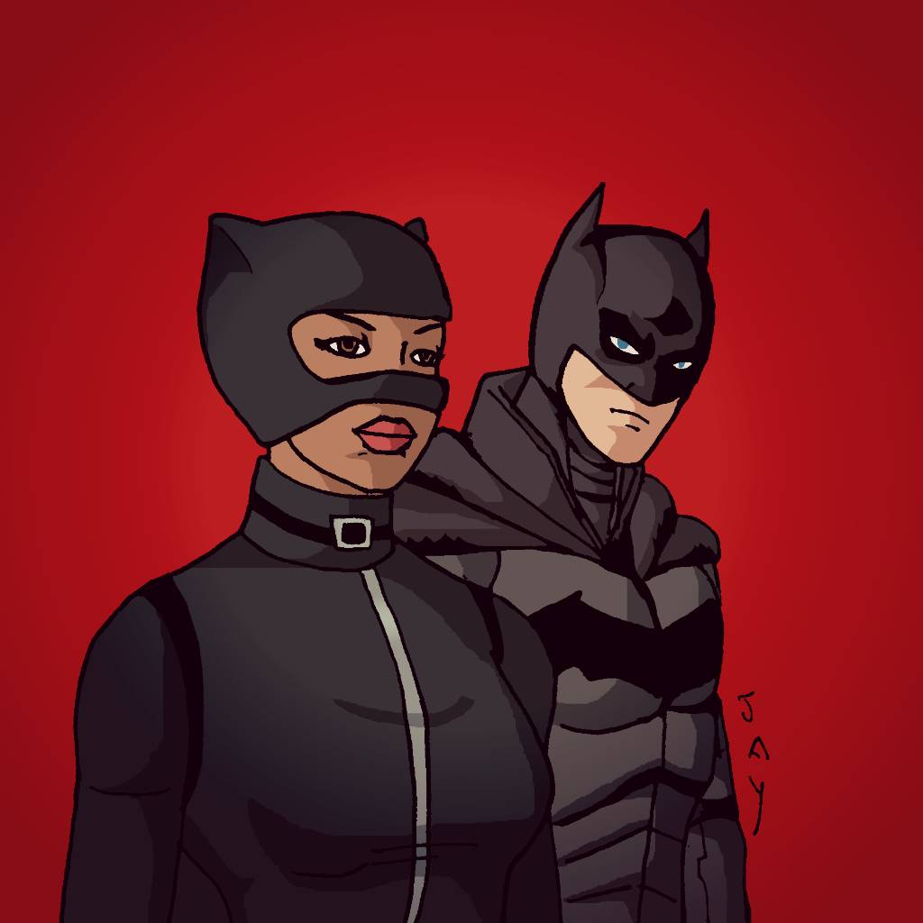 Catwoman And Batman By Jasontodd1fan On Deviantart