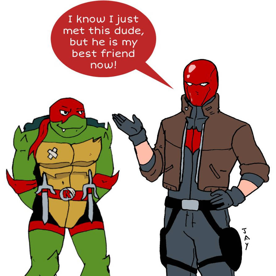 Raphael and Jason Todd by Jasontodd1fan on DeviantArt