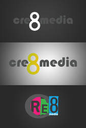cre8 media Logo designs 2
