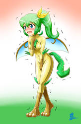 Leafeon suit Dai-chan!