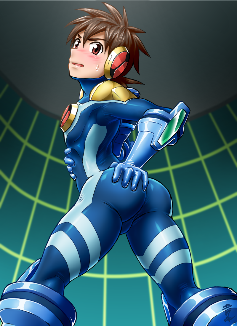 teenager CF Megaman!! (unhelmet ver.)