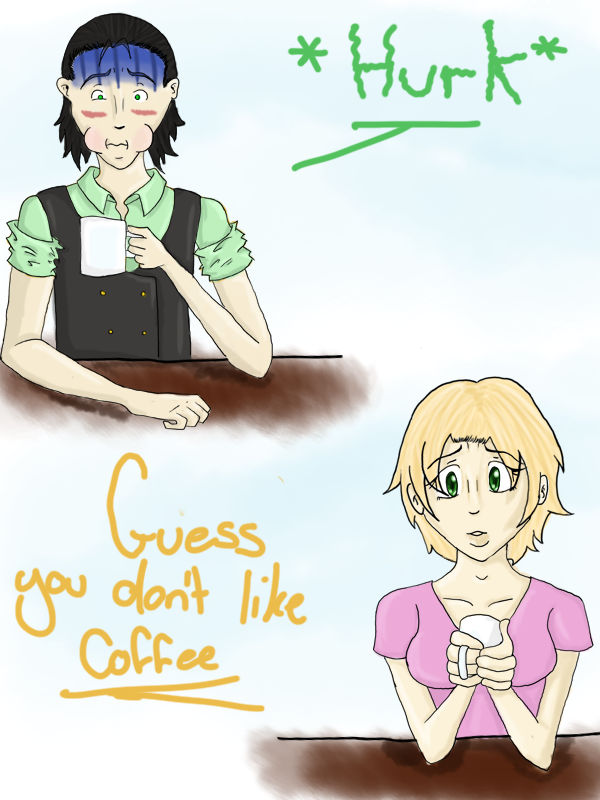 Coffee with Loki by Chocann on DeviantArt