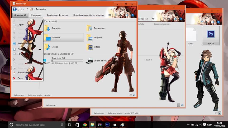 tema para windows 10 anime (godeater) by miguel4483 on DeviantArt tema para windows 10 anime (godeater) by miguel4483 on DeviantArt