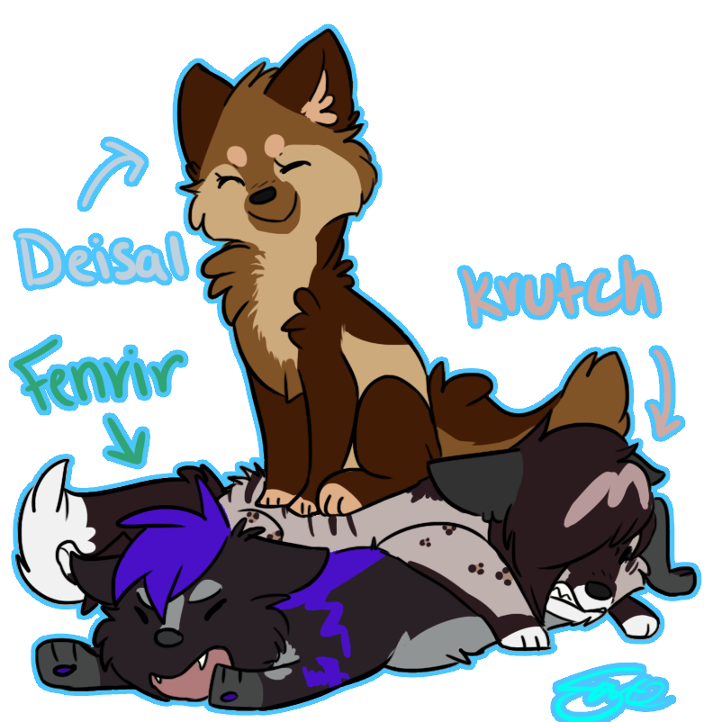 Deisal/Krutch/Fenrir Comish