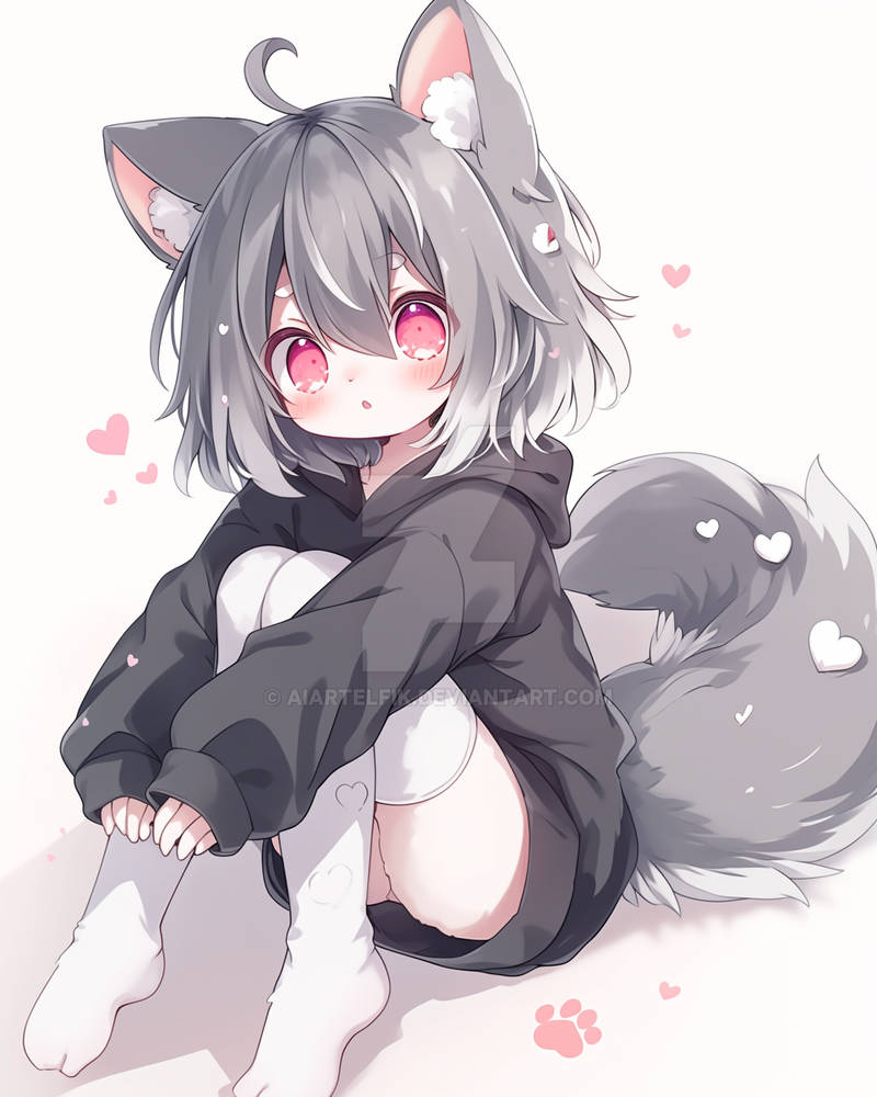Amainjio A Cute Anime style Furry Girl With Soft F By AiArtElfik On amainjio-a-cute-anime-style-furry-girl-with-soft-f-by-aiartelfik-on