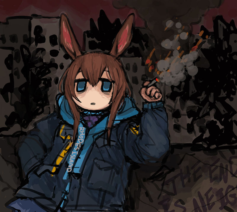 Crime Rabbit arknights war crimes rabbit by puppetmotel on DeviantArt