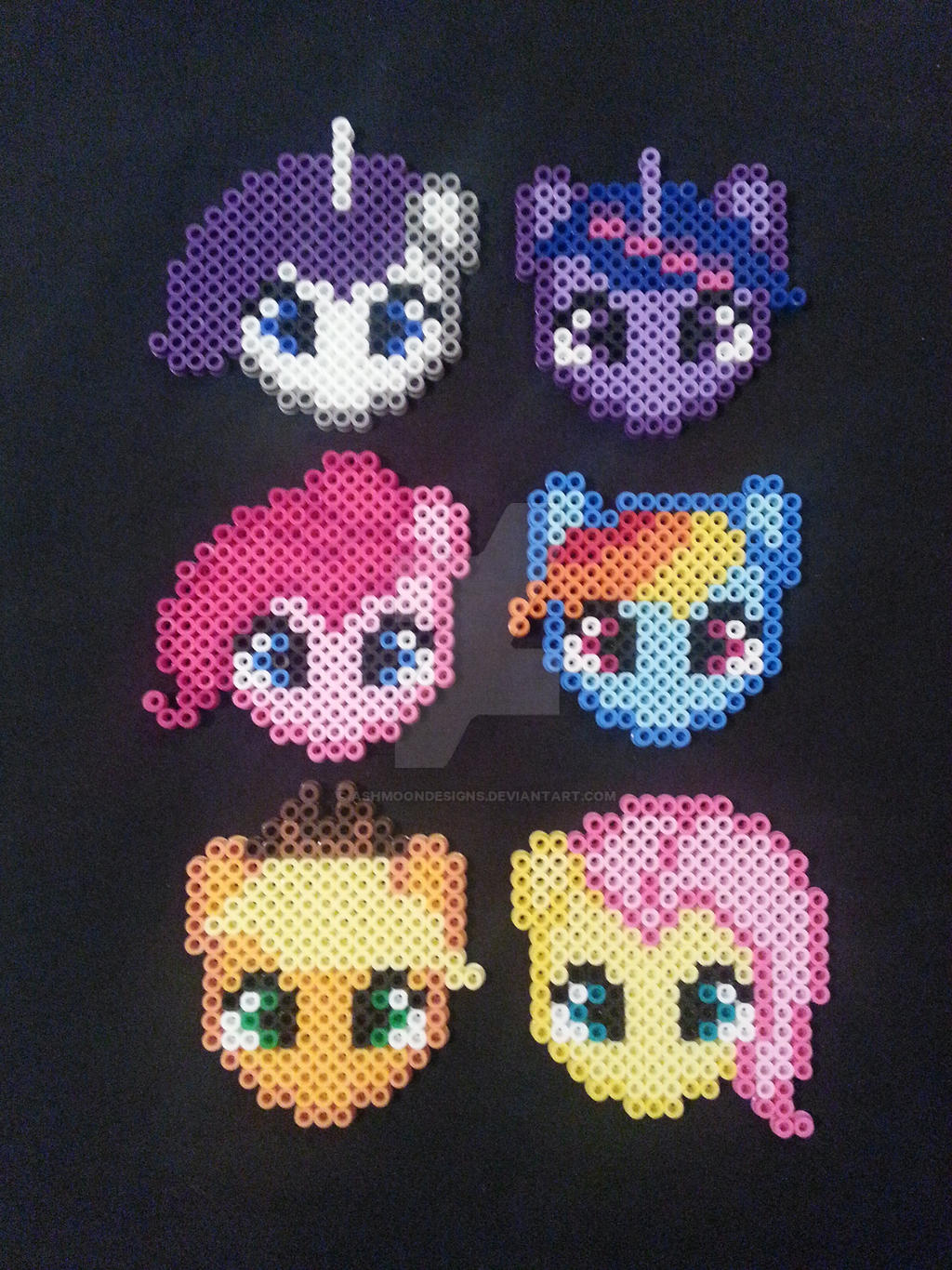 My Little Pony Perler Bead Ornaments