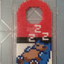 Snorlax Perler Bead Door Hanger