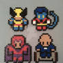 X-Men Perler Bead Figures 1/3