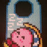 Sleeping Kirby Perler Bead Door Hanger