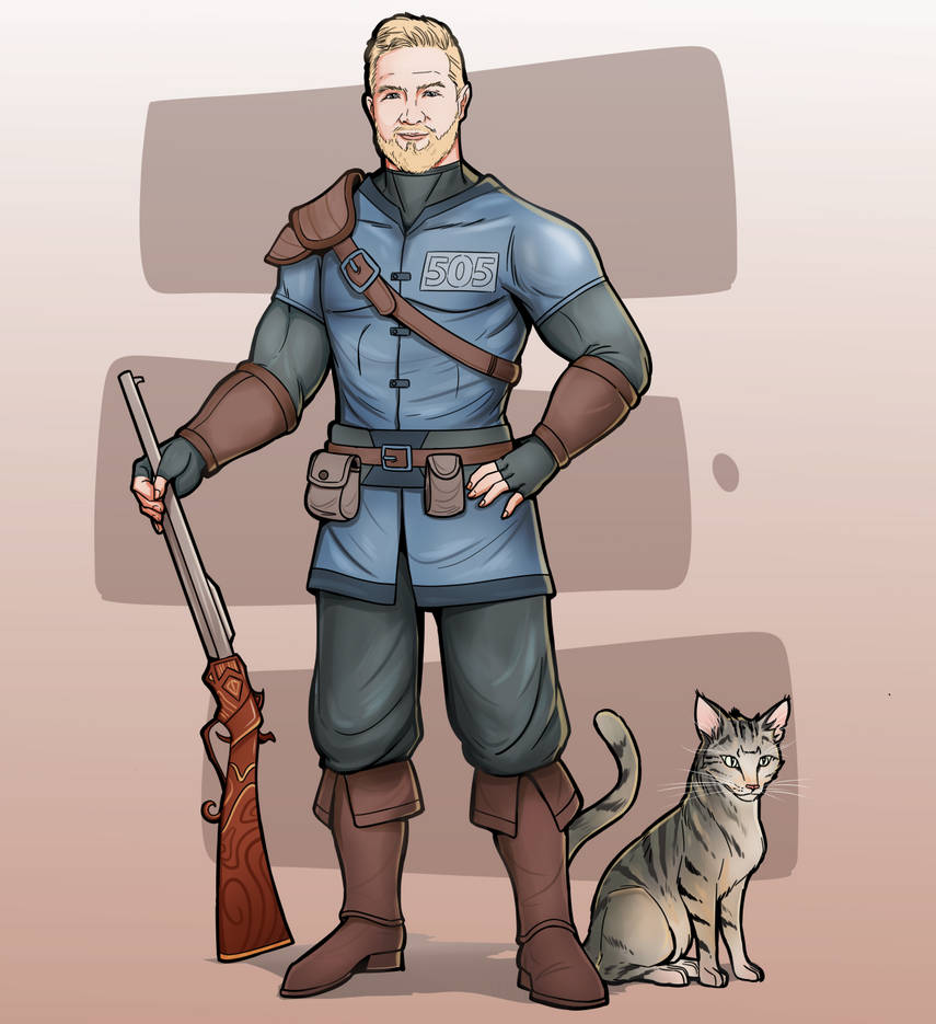 Cupid Ranger The ranger and his cat companion by ThachNguyenNgoc on DeviantArt