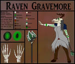 Raven Gravemore Reference 2018 by Minewolf2105