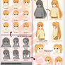 Hair-F01 NEW Hair Parts PREVIEW 1