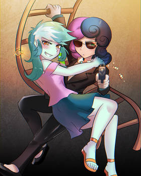Agent Bonbon and Lyra