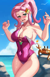 Onepiece swimsuit Fluttershy