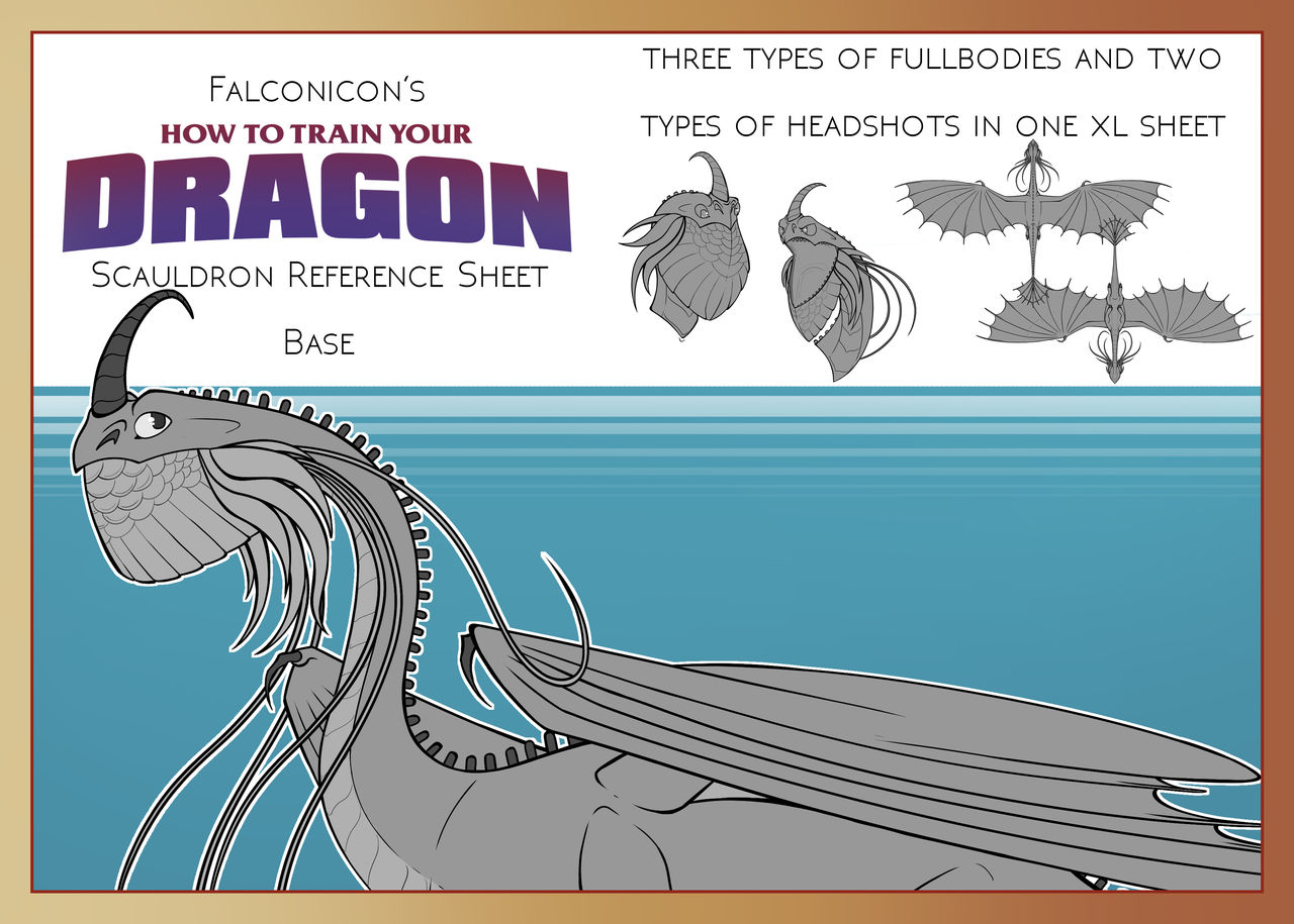 Scoldrin How To Train Your Dragon Scauldron Base by FalconiTonic on DeviantArt