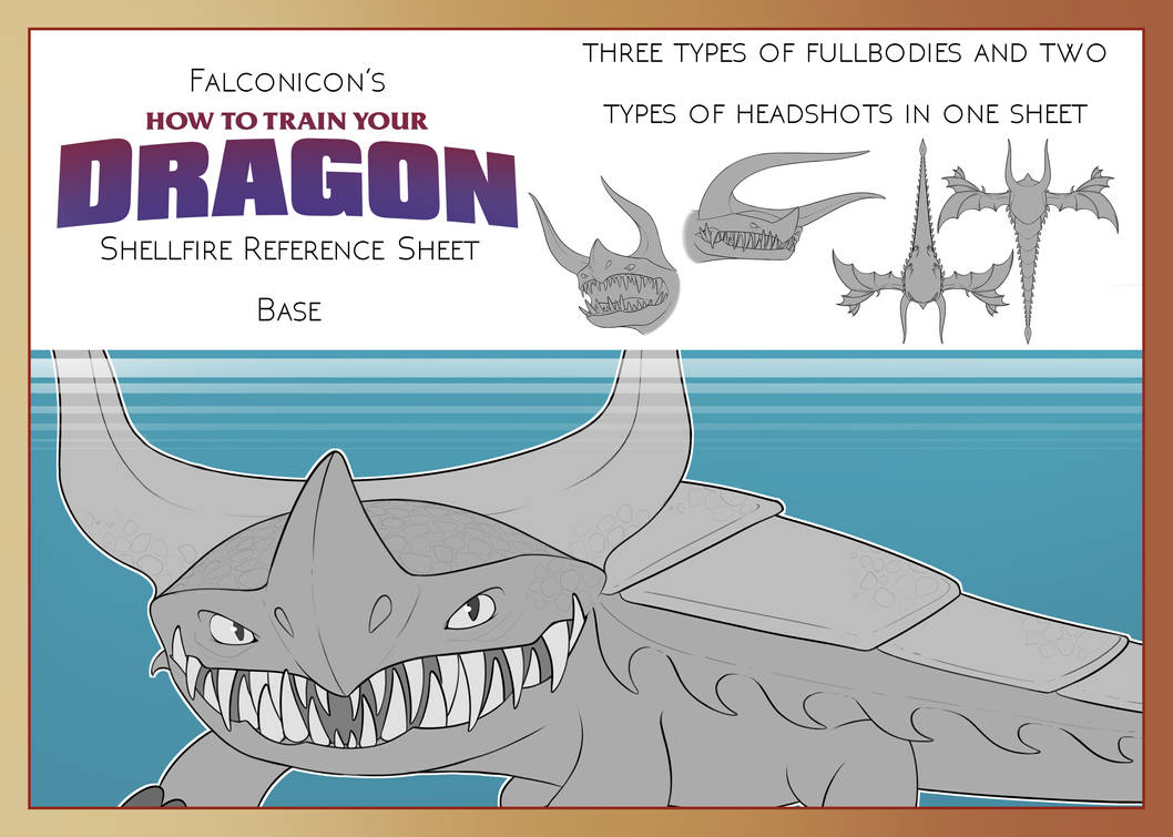 How To Train Your Dragon Shellfire Base by FalconiTonic on DeviantArt