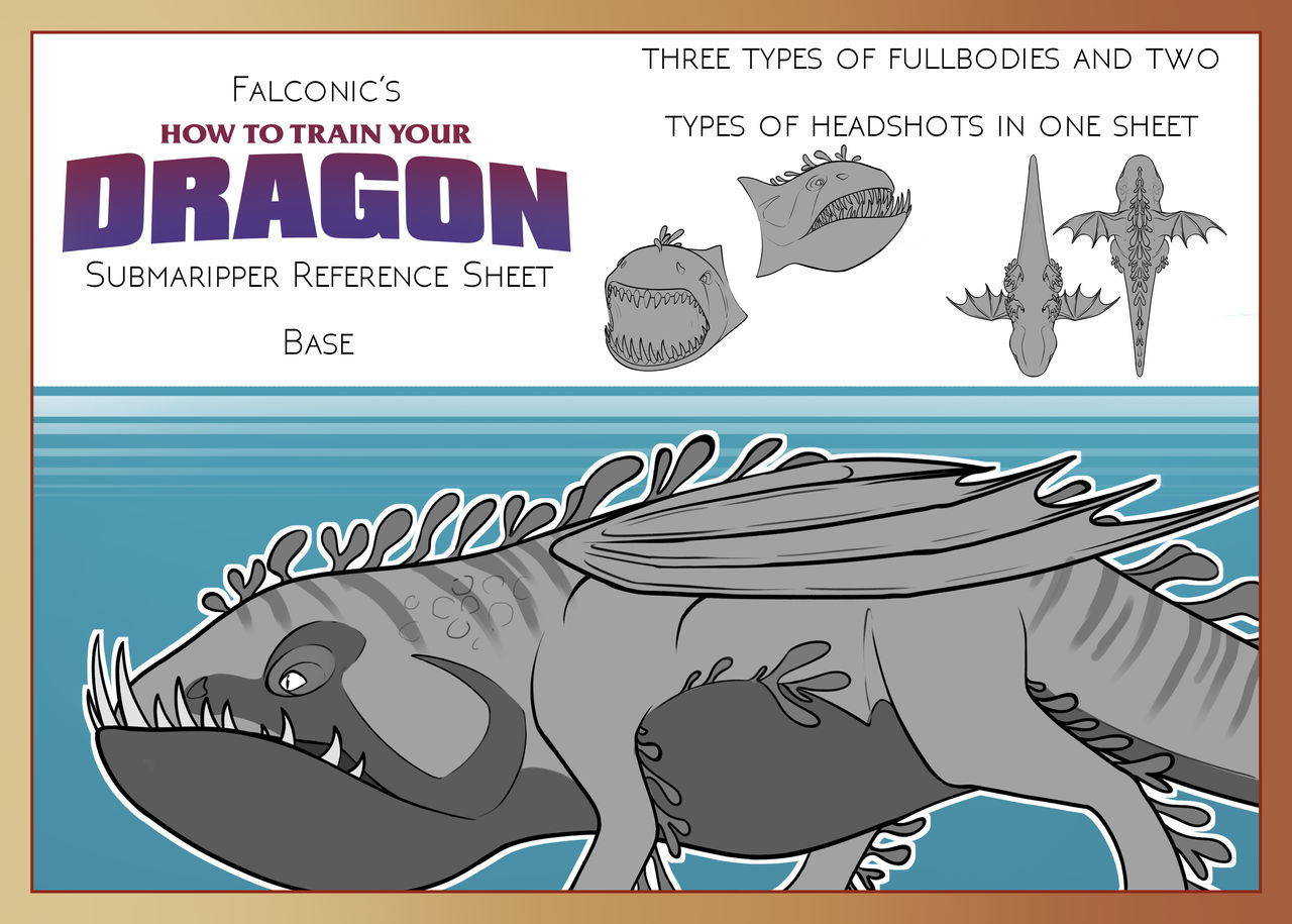 How To Train Your Dragon Submaripper Base by FalconicShop on DeviantArt