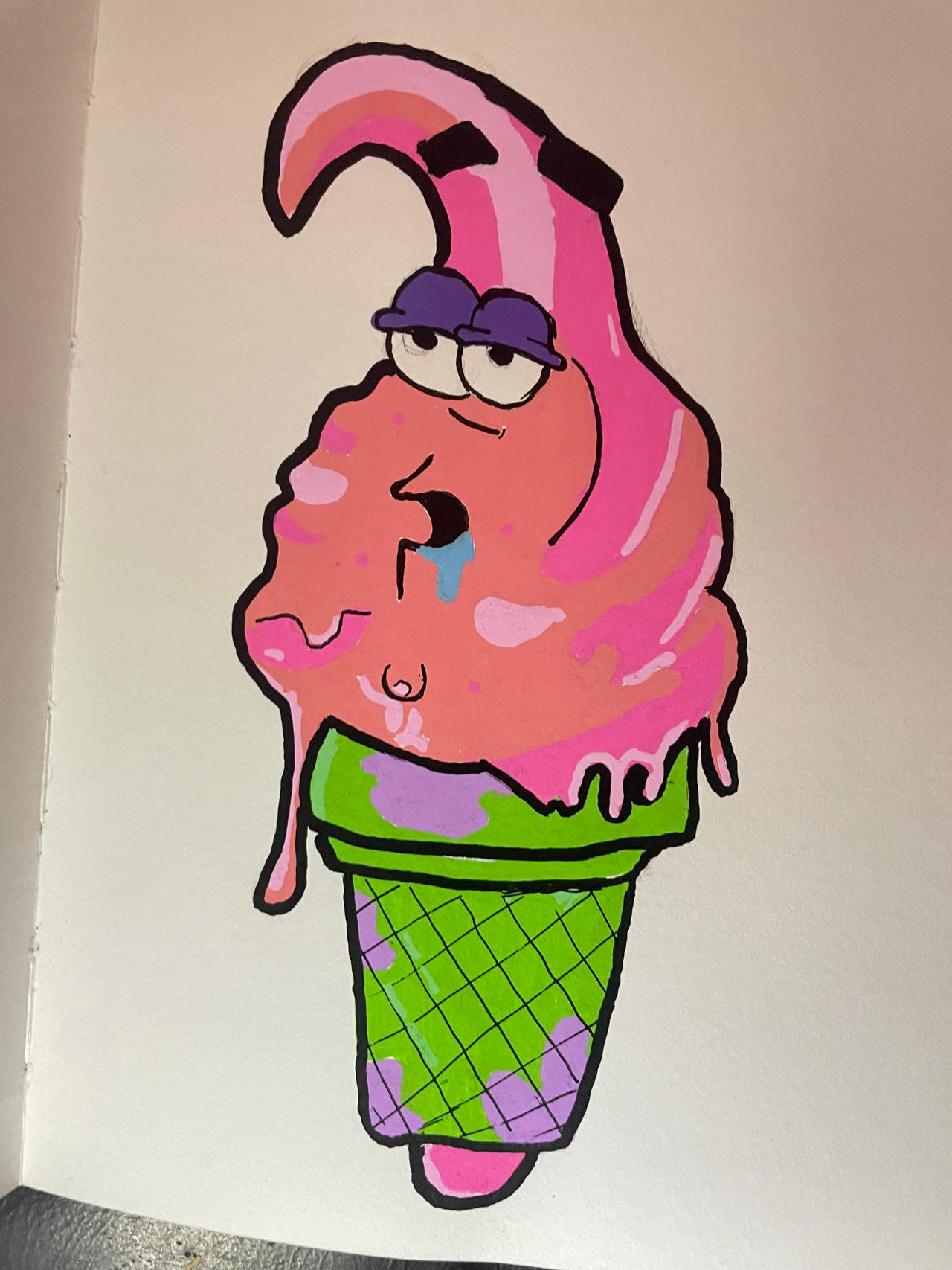 Blows Raspberry Patrick Star Patrick Star by jscreativelab on DeviantArt
