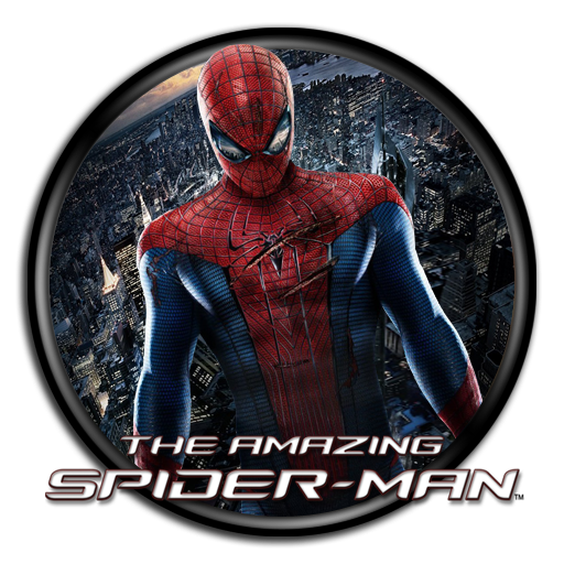 Game the amazing spider man Icon, Hex Iconpack