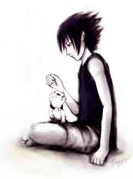 sasuke and cat01