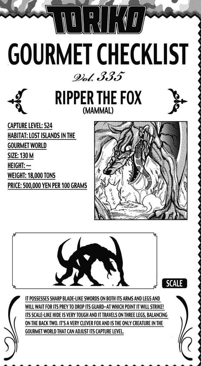 Jinx Fox Ripper Toriko Monsters: Ripper Fox by Eldertyrant682 on DeviantArt