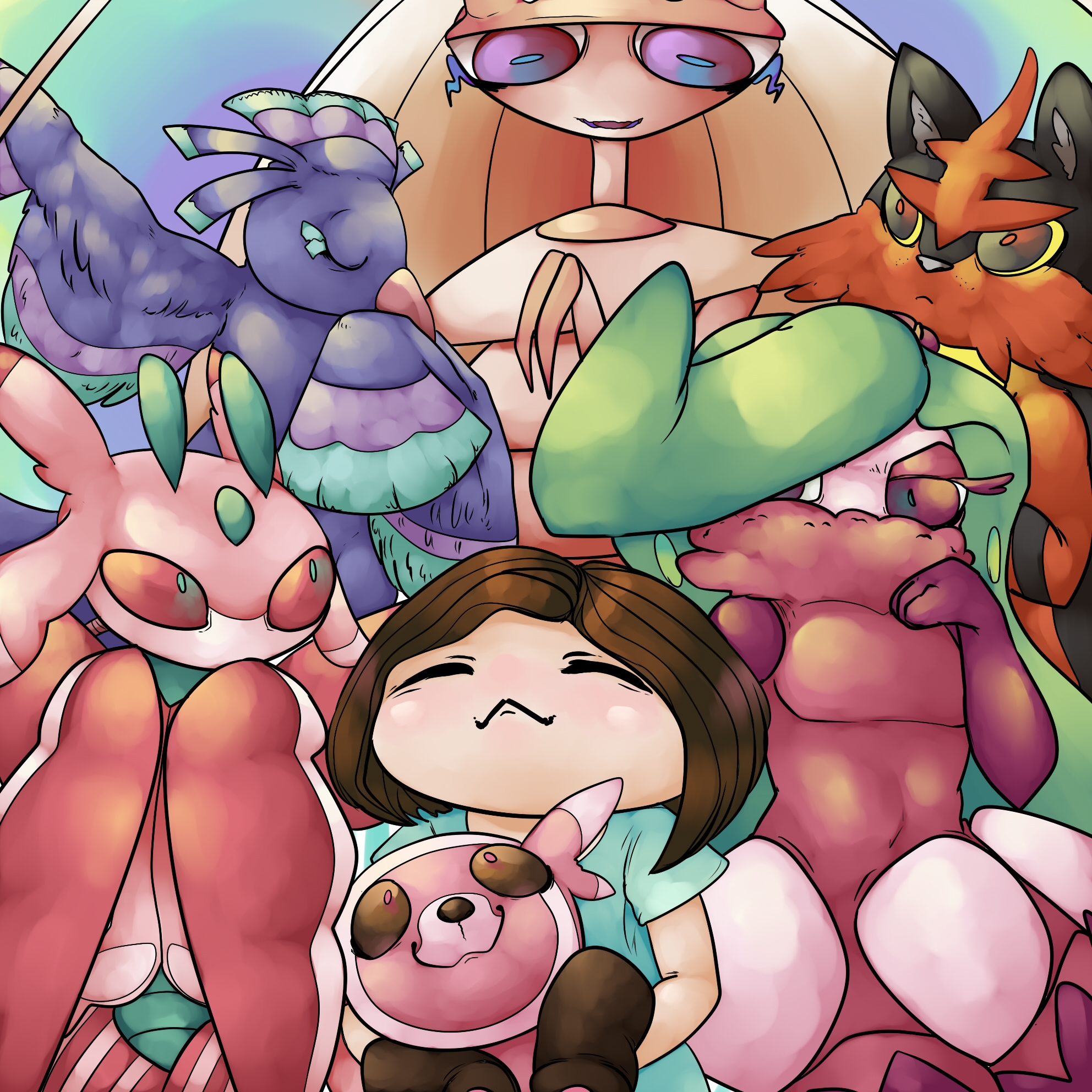 My Pokemon Moon Team