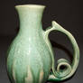 green crystal pitcher 1
