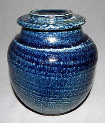 deep blue jar