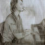 Johnny Depp at Piano