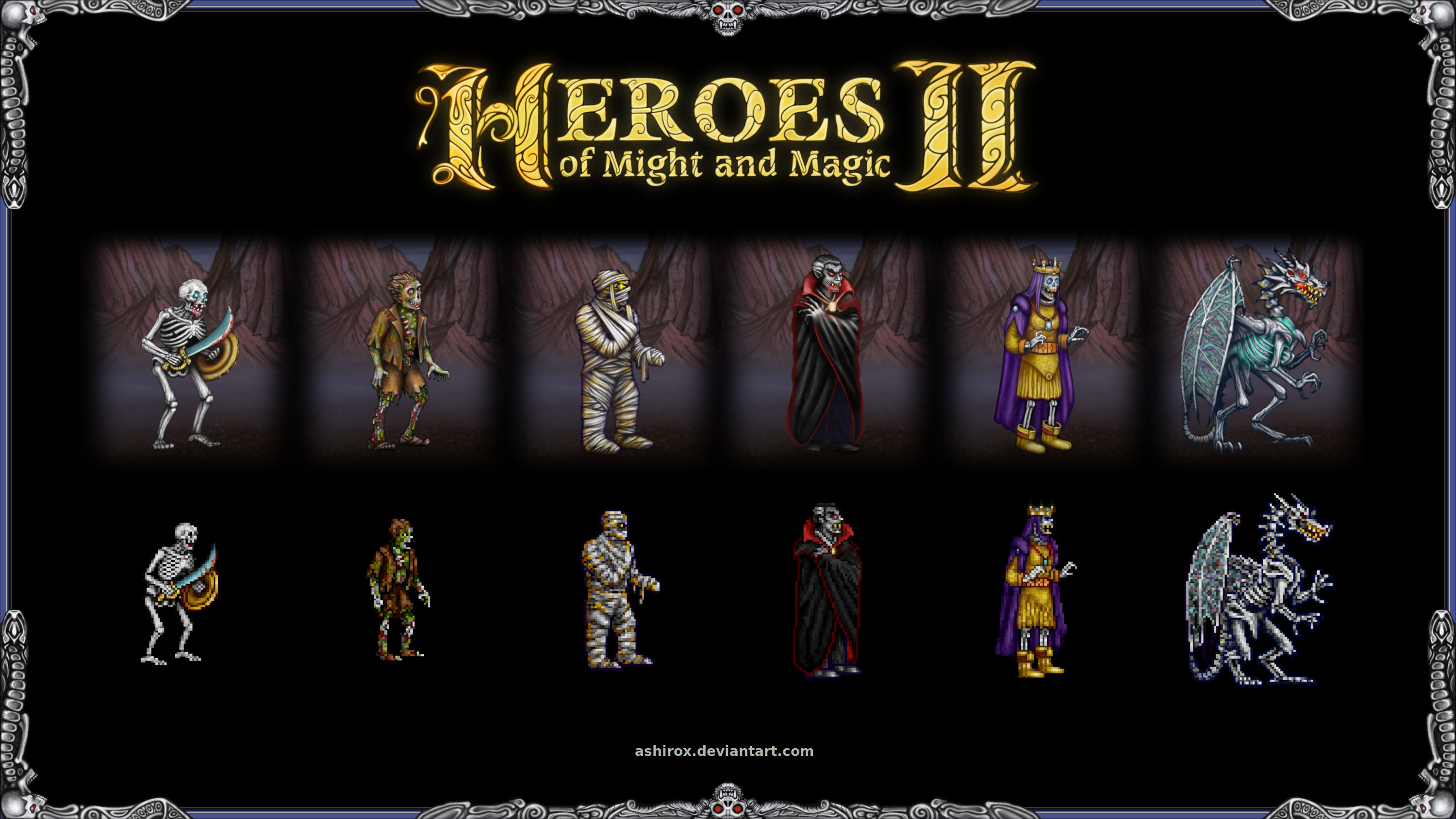 Armour Variations, Heroes Might + Magic by m0zch0ps on DeviantArt