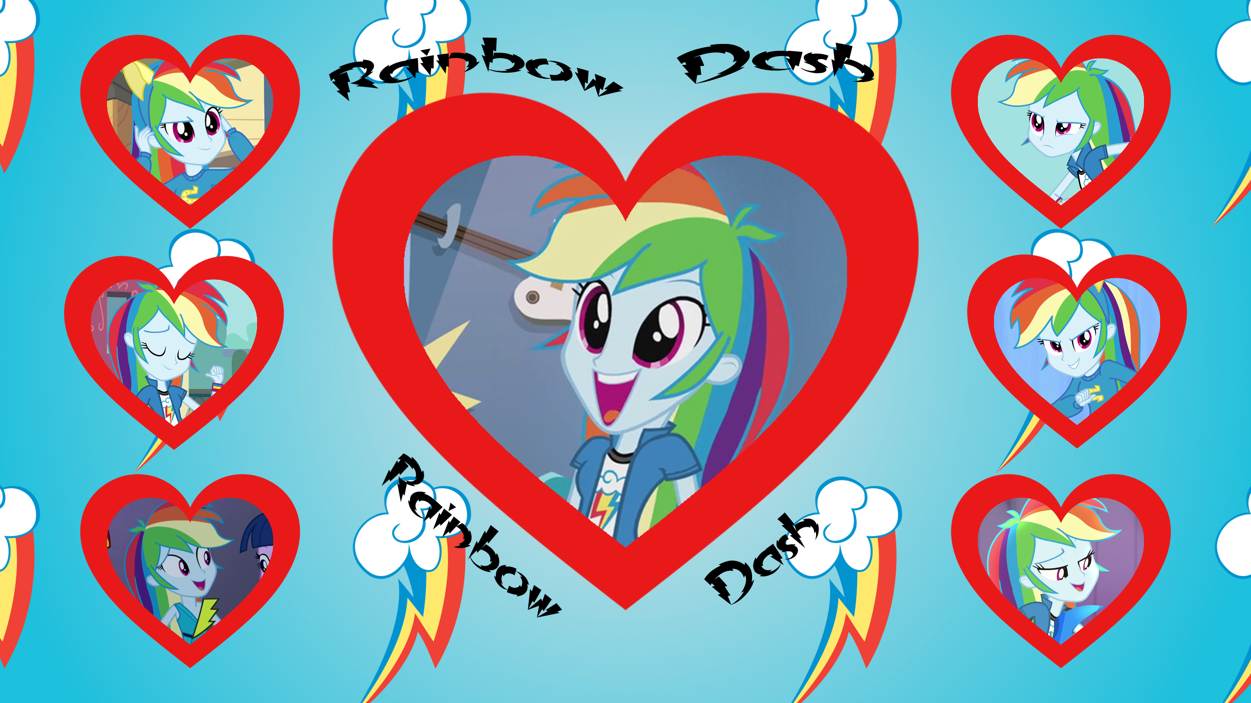 EQG Rainbow Dash Wallpaper