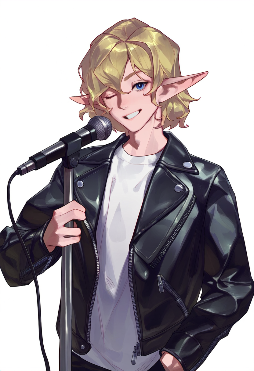 Elf Entertainer 3 (M) - Singer by Veiels on DeviantArt